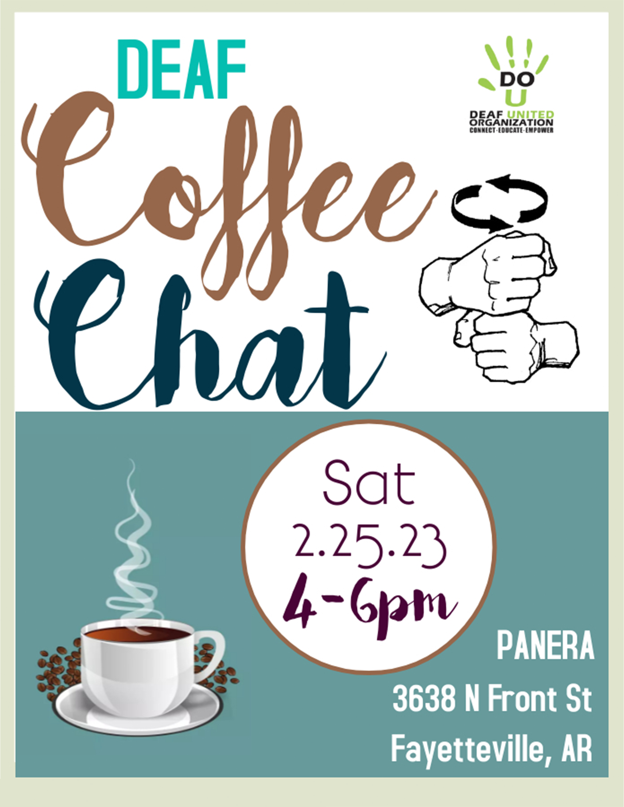 Deaf Coffee Chat - 2/26/23