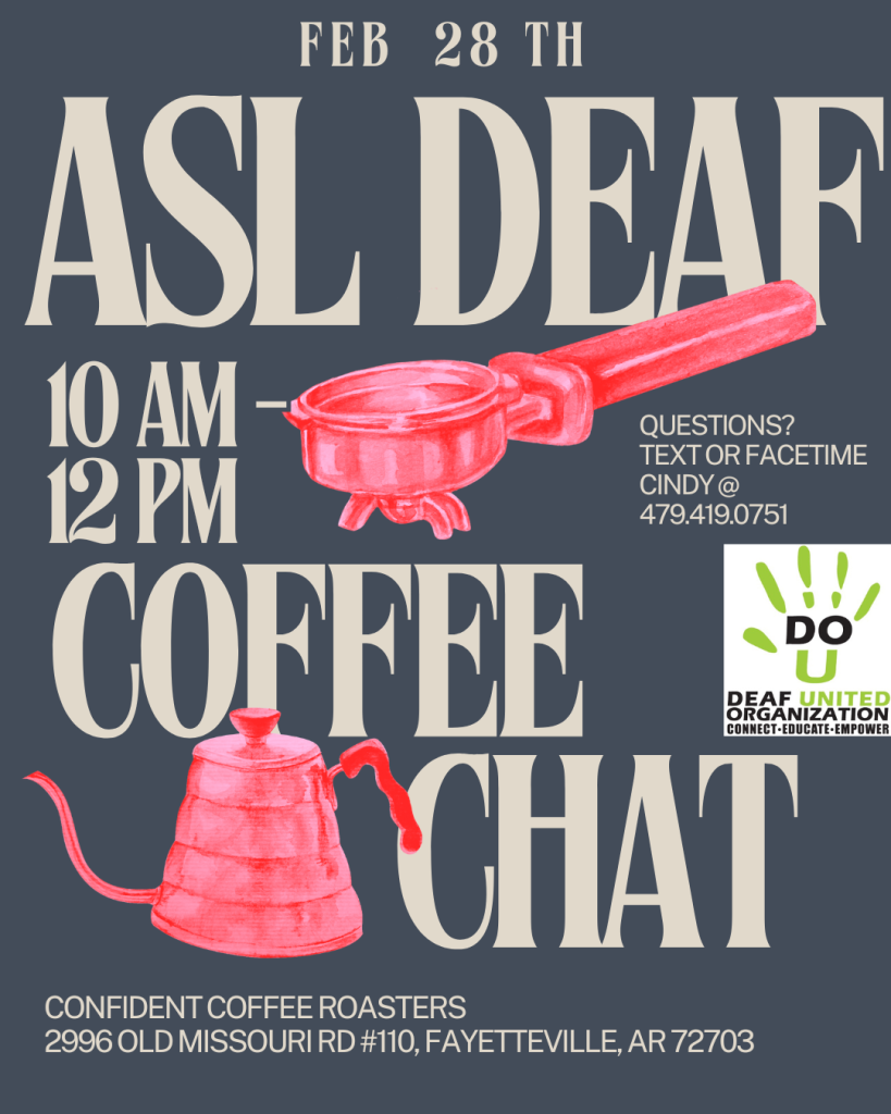 ASL Deaf Coffee Chat - February 28
